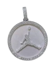14K Yellow/White Gold Plated Brass AAA Good Quality Jesus Piece Pendant, Hip Hop Costume Fashion Jewelry for Men, Stylish Statement Necklace
