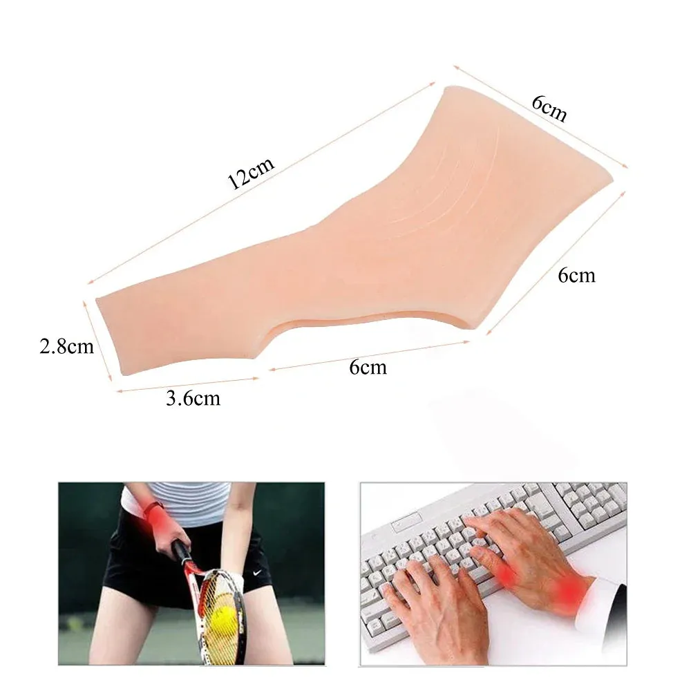2pcs/pair Silicone Gel Thumb Wrist Gloves for Tenosynovitis Spasms Rheumatism Arthritis