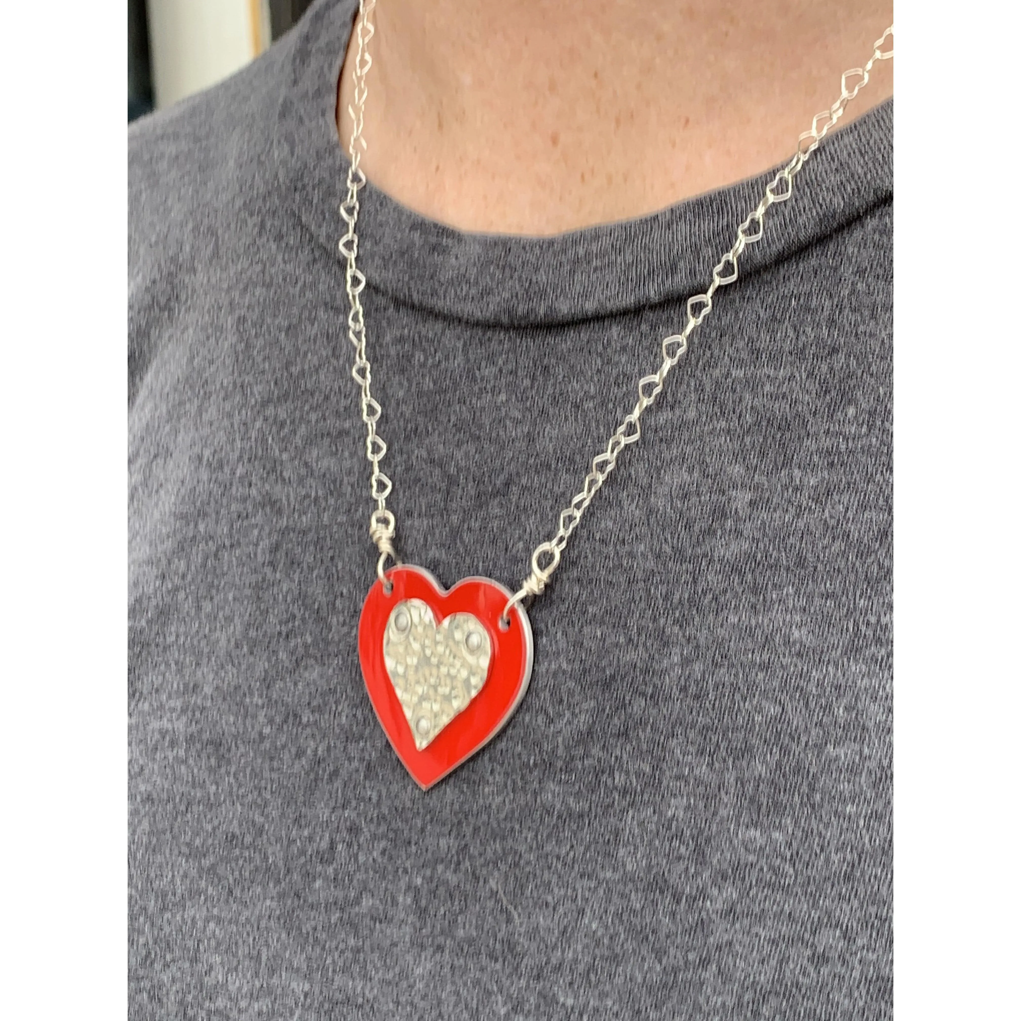 360 Challenge Heart Necklace