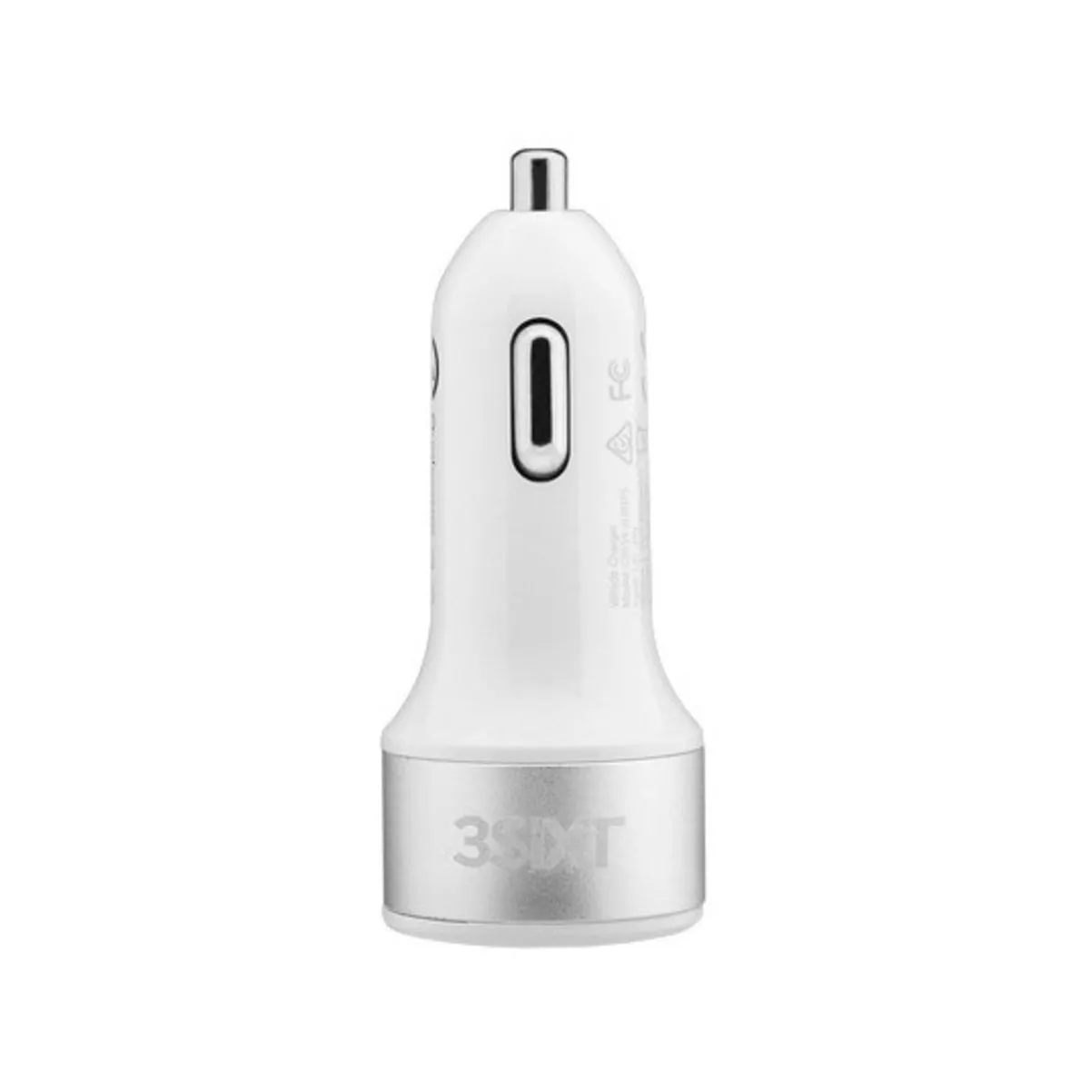 3sixT Car Charger 27W USB-C PD- White