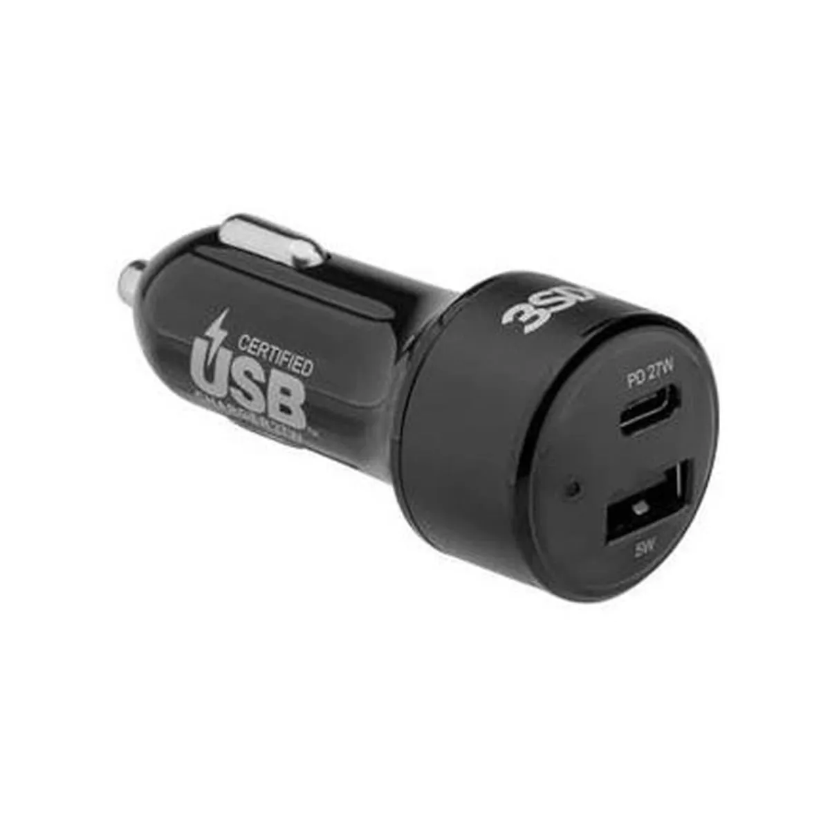 3sixT Car Charger 27W USB-C PD- White