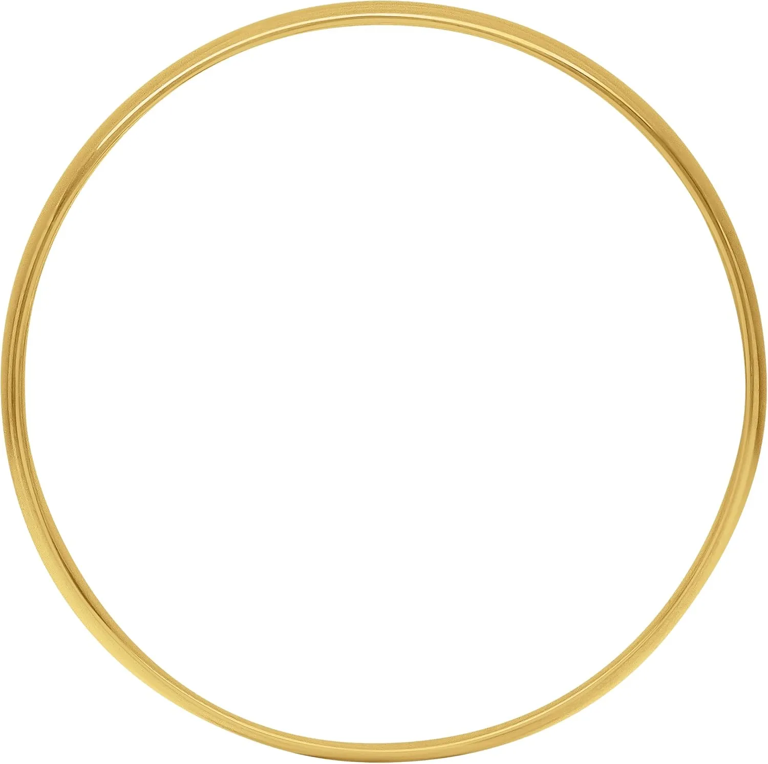 4MM Men's Gold Wedding Band - Lightweight Wedding Ring for Men; 10K or 14K Gold Jewelry in Yellow, White, or Rose Gold; Plain Mens Wedding Band; Classic Gold Rings for Men by Brilliant Expressions