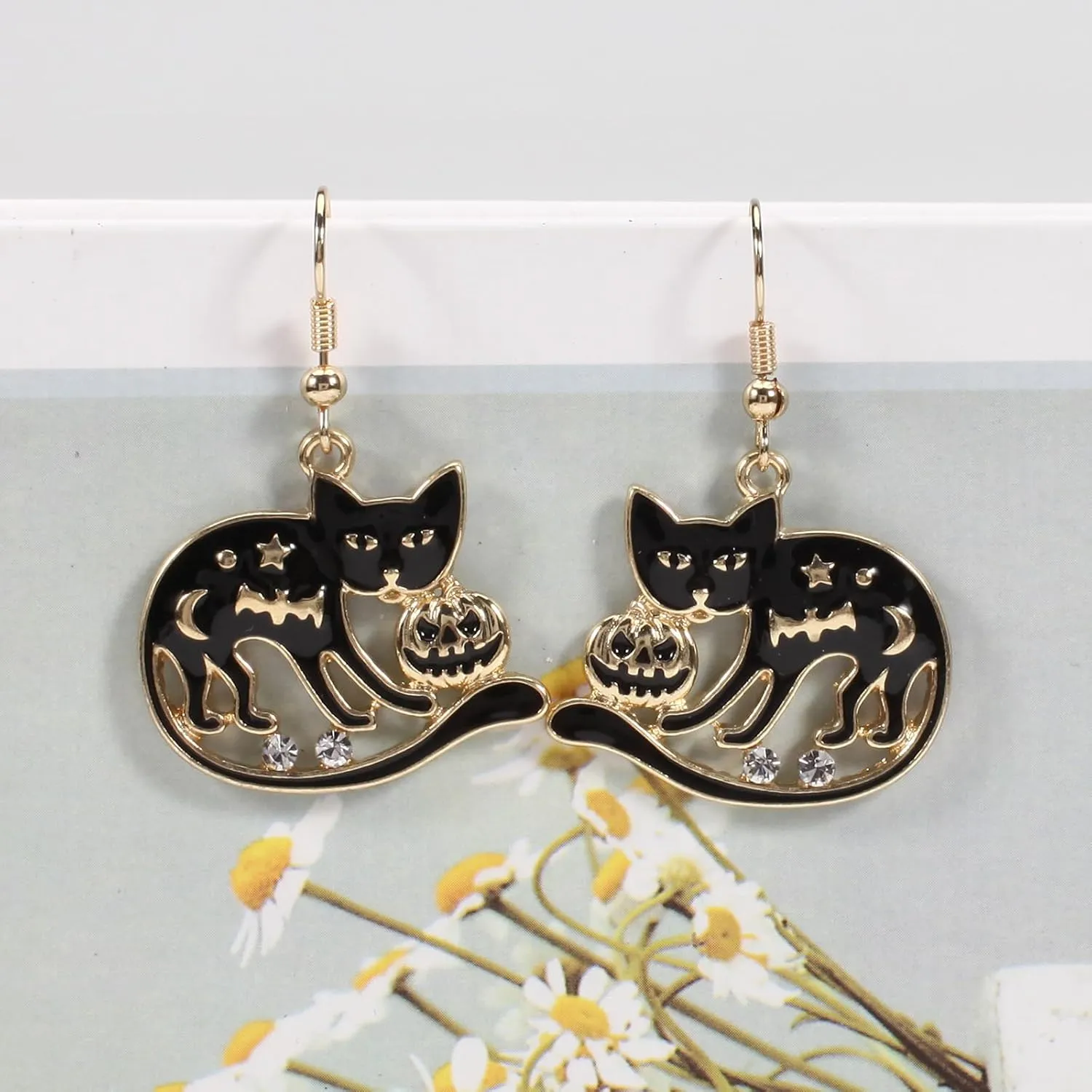 4th of July Independence Day Earring Halloween Earrings for Women Drop Dangle Gothic Earrings Costume Party Earrings Holiday Festive Jewelry Gifts