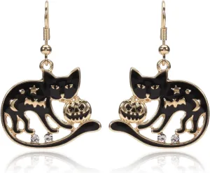4th of July Independence Day Earring Halloween Earrings for Women Drop Dangle Gothic Earrings Costume Party Earrings Holiday Festive Jewelry Gifts