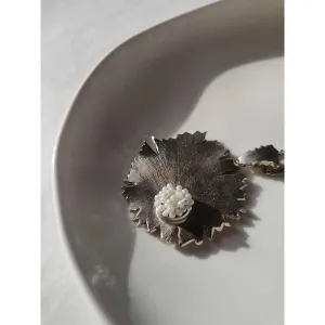 Aarjavee Circulars Silver Pendant
