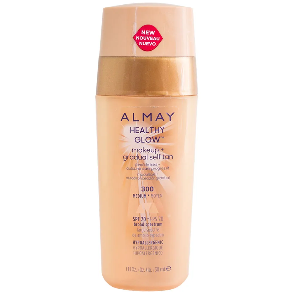 Almay Healthy Glow Makeup   Gradual Self Tan SPF 20