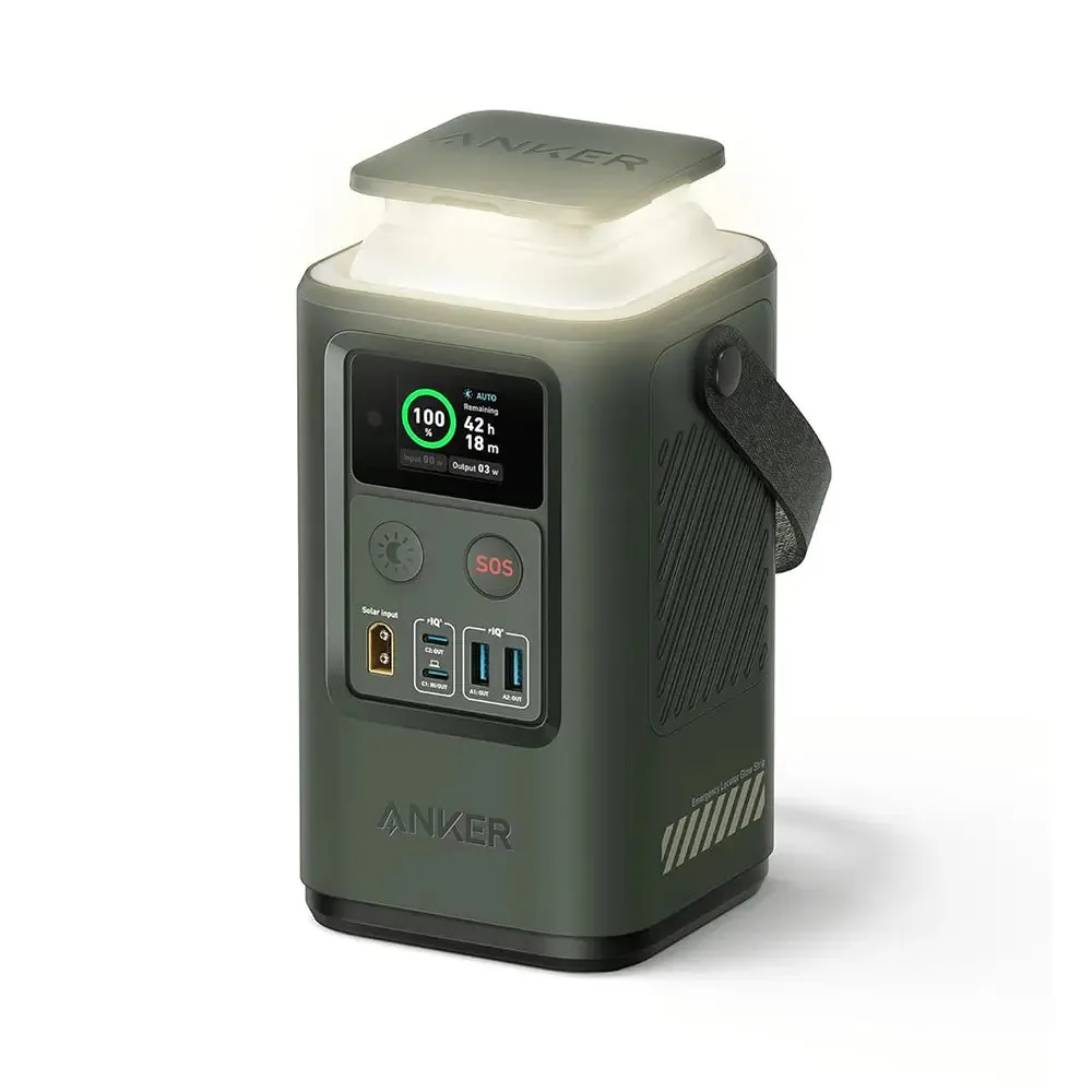 Anker Power Bank 548 Power Station 60000mAh Portable 87W Outdoor Generator A1294