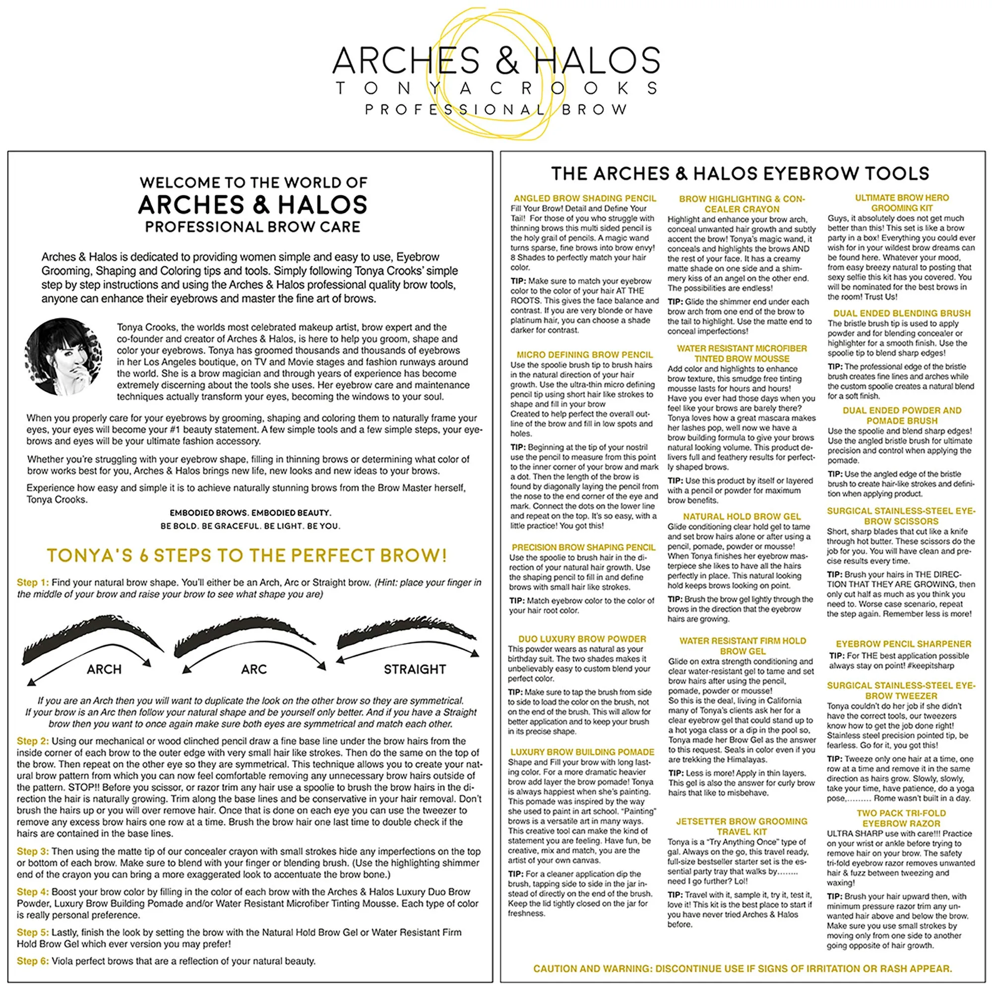 Arches & Halos Micro Defining Brow Pencil - For a Fuller and More Defined Brow, Long-Lasting, Smudge Proof - Vegan and Cruelty Free Makeup - Sunny Blonde, 0.003 oz