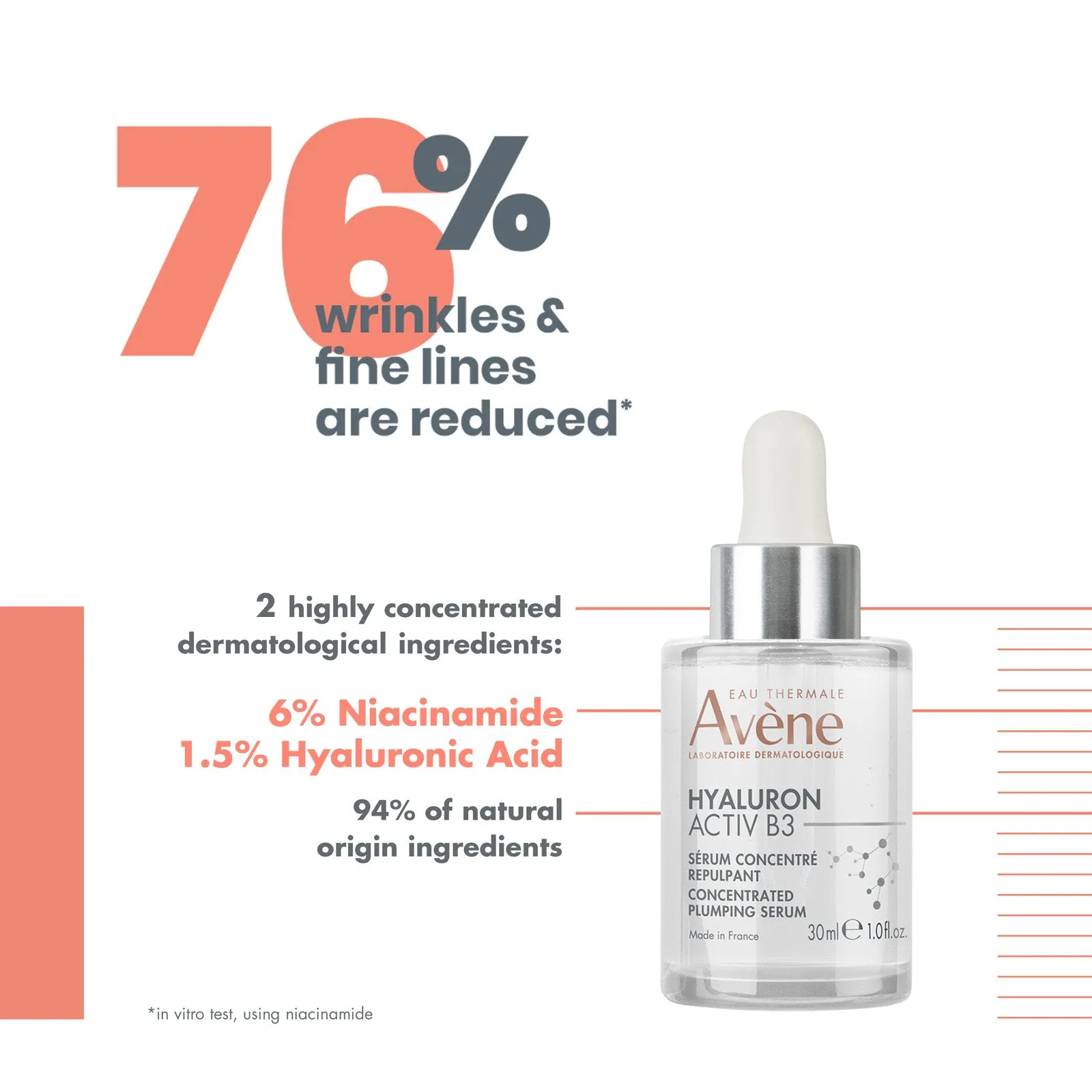 Avène Hyaluron Activ B3 Concentrated Plumping Serum 30ml