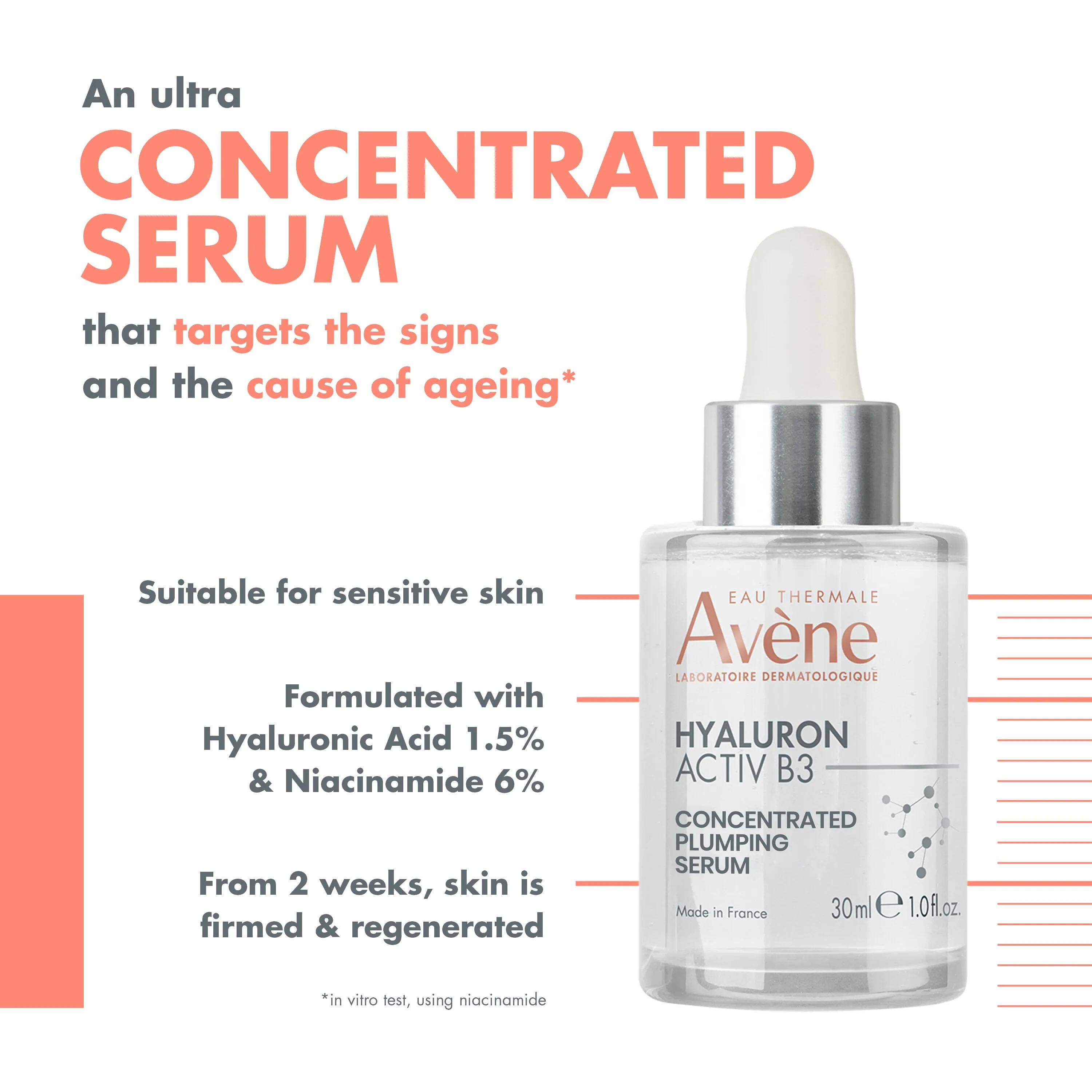 Avène - Hyaluron Activ B3 Serum 30ml