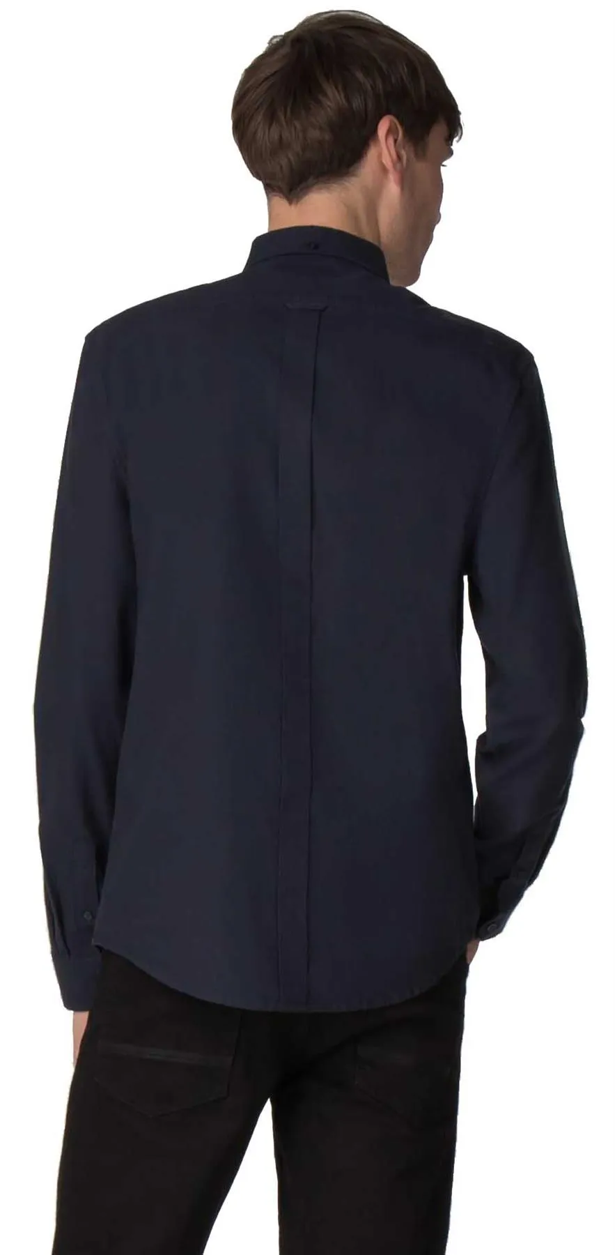 Ben Sherman Men's Big Size Long Sleeve Classic Oxford Cotton Shirt XXL-5XL
