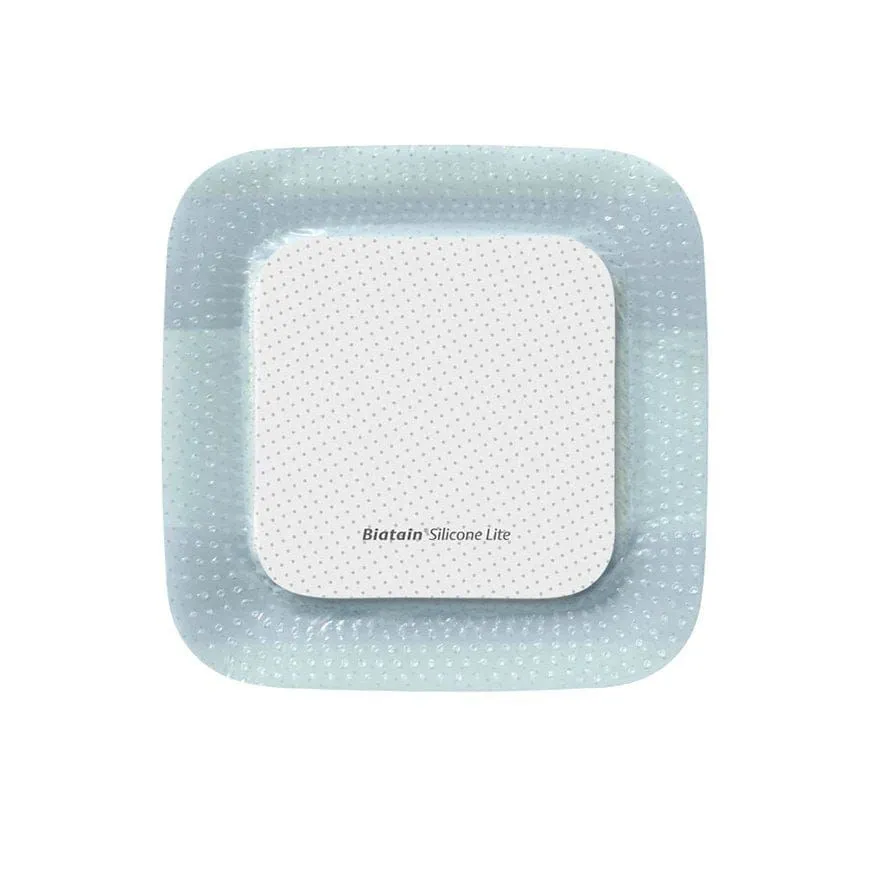 Biatain Silicone Lite  Dressings 10cm x 10cm x 10