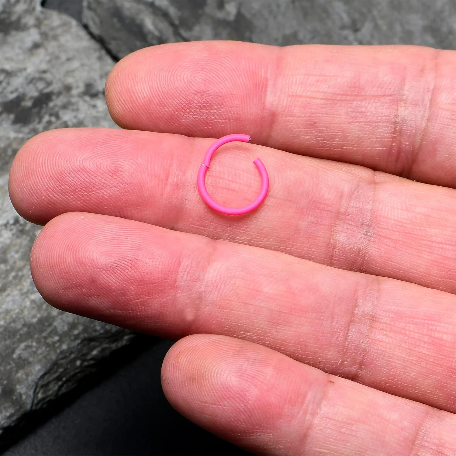 Body Candy Segment Hoop Rings 18 Gauge 316l Surgical Steel Lip Ring Cartilage
