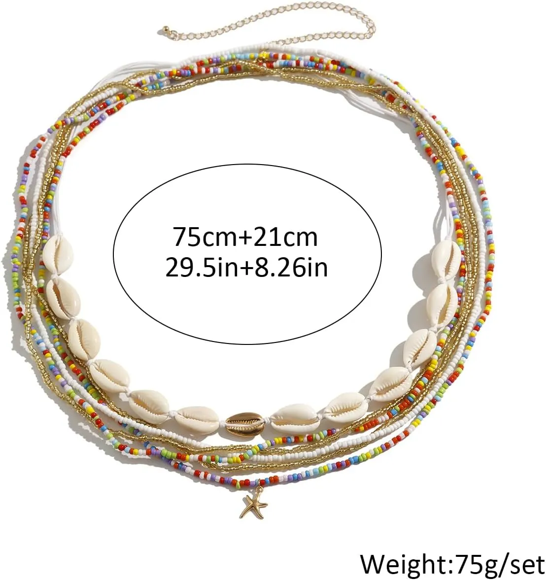 Boho Waist Beads Body Jewelry, Colorful African Waist Beads Chain, Layered Belly Bead Body Chain, Summer Beach Waist Jewelry for Women