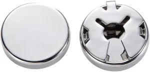 Brass Round Cuff Button Cover 1 Pair Imitation Cuff Links Cufflinks for Men's Wedding Formal Shirt