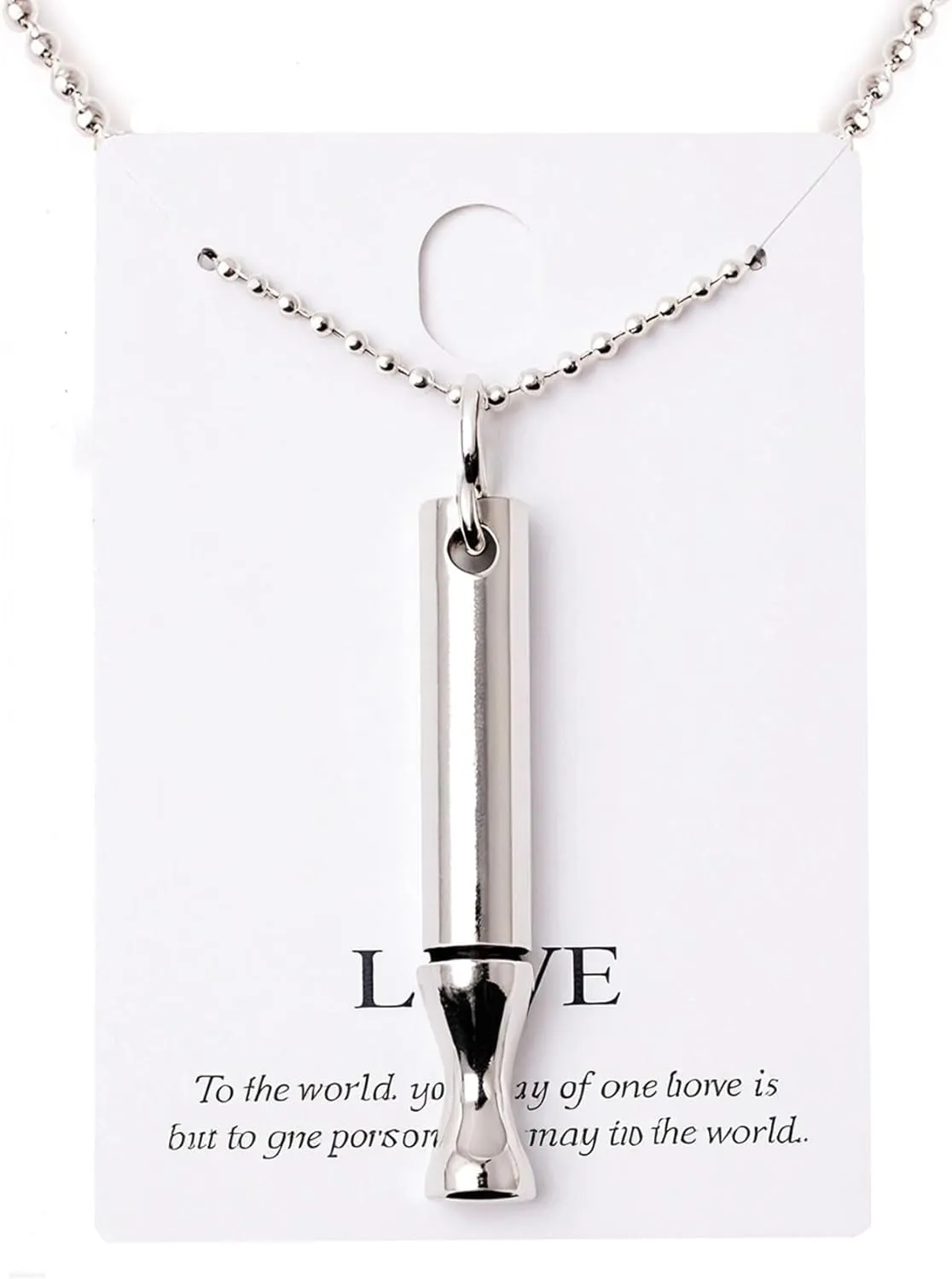 Breathing Necklace Mindfulness Anxiety Necklace Breathing Stainless Teel Stress Relief Pendant Meditation Anxiety Relief Gifts for Women Men