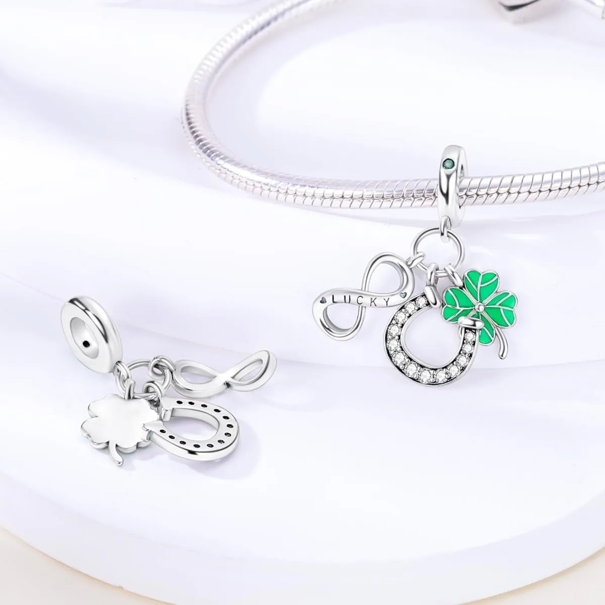 Charms Compatible with Pandora Bracelets, Sterling Silver Dangle Charms for Bracelets Necklaces Heart Butterfly Animal Travel Sunflower Moon Tree Kawaii Kitty Cute Cat Pendants Bead DIY Charm