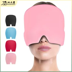 Cold compress hood cross-border explosive style no smell gel cold and hot compress eye mask migraine relief physiotherapy soothing eye mask