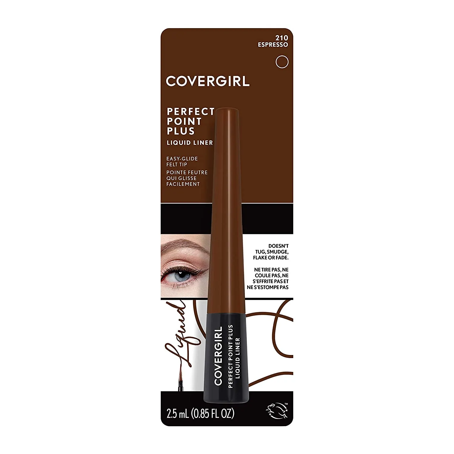 Covergirl Perfect Point Plus Liquid Eyeliner, Espresso.08 Fl. Oz.