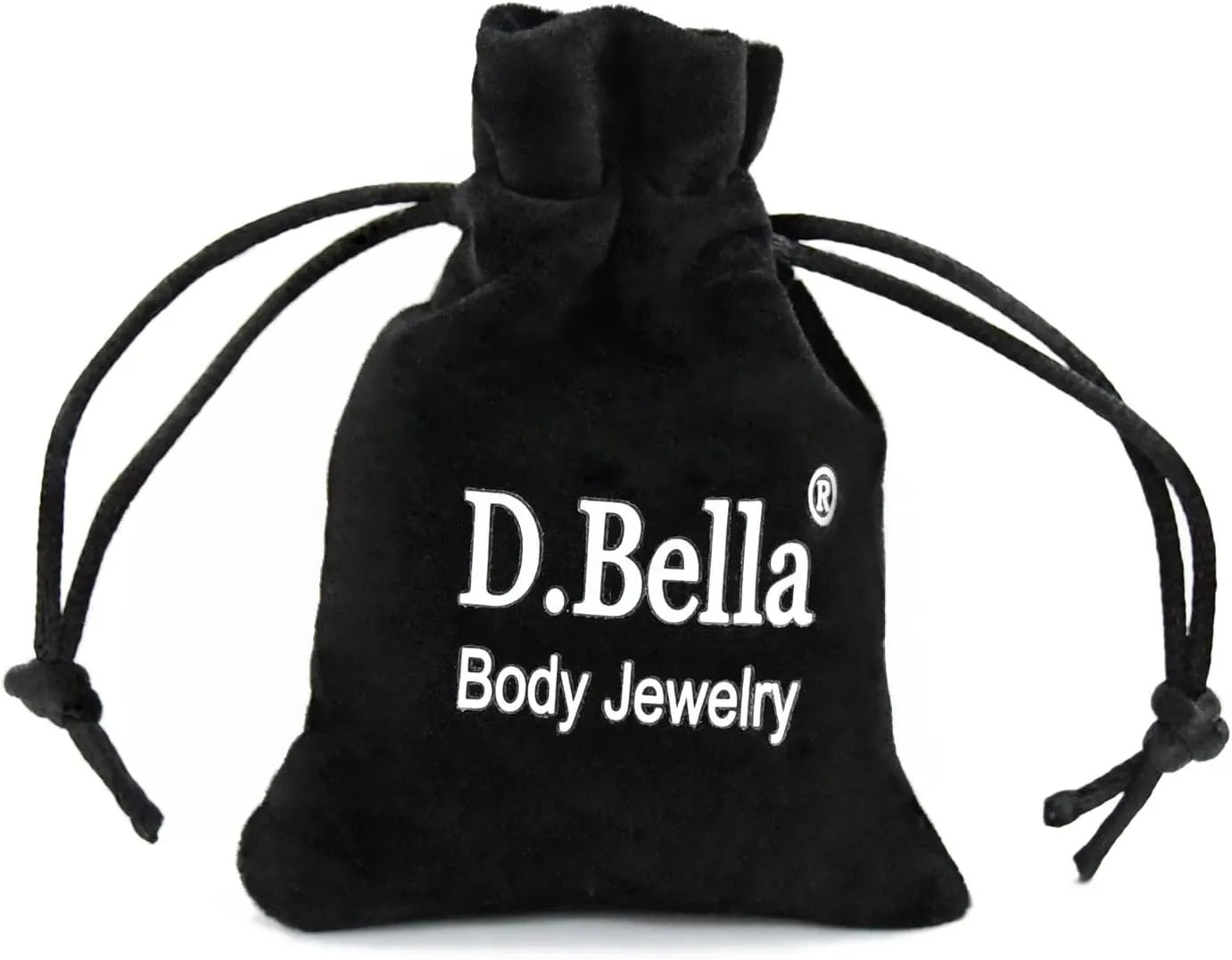D.Bella Nose Rings 10Pcs 18G Nose Screw Rings Studs Surgical Steel Piercing Jewelry 2mm Clear CZ Silver