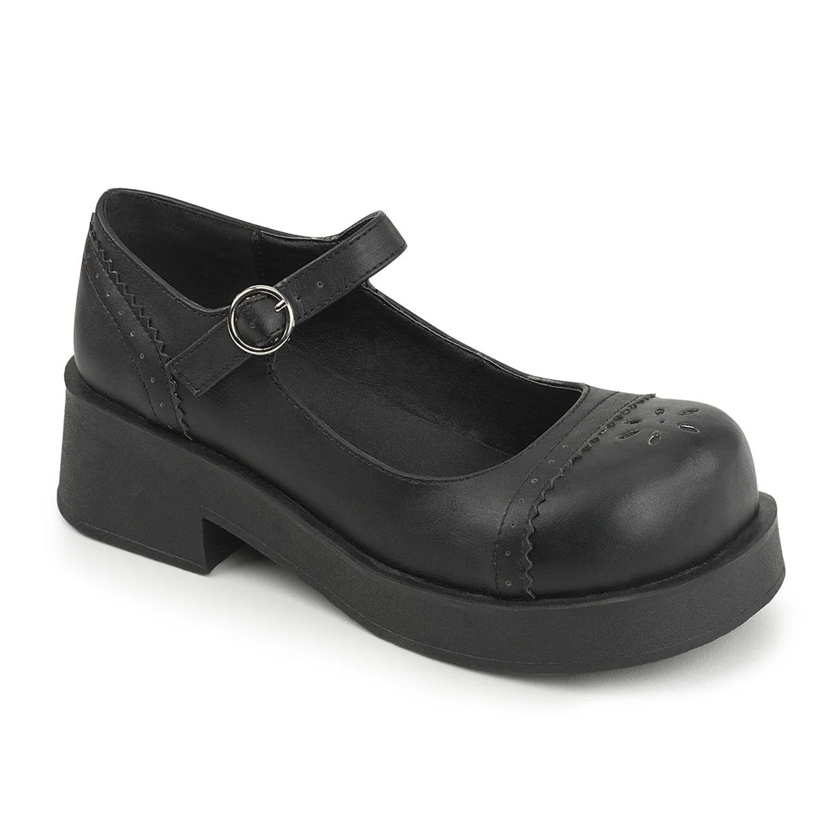 Demonia Crux-07-Black-Size 10-Clearance