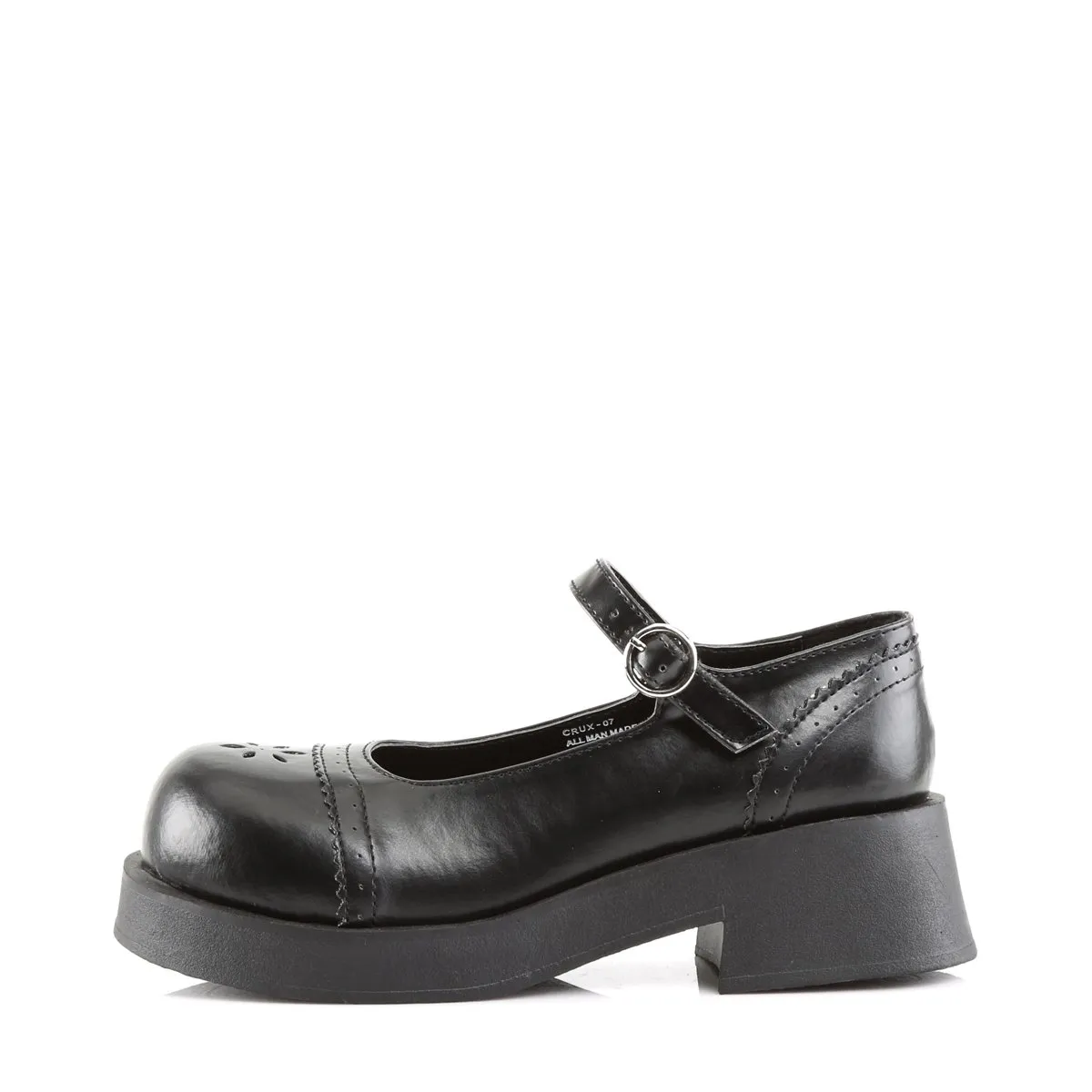 Demonia Crux-07-Black-Size 10-Clearance