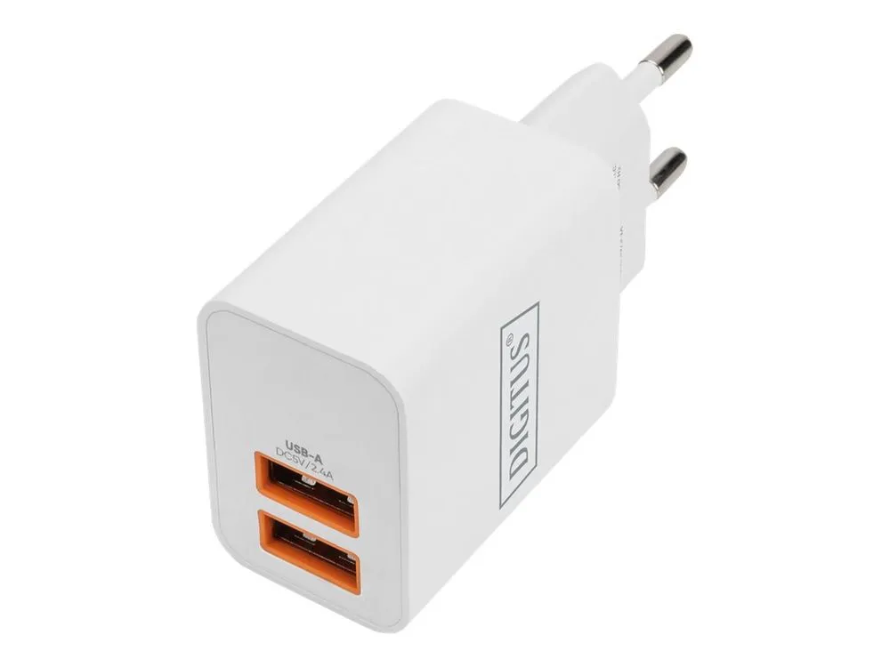Digitus Power Adapter - 2 X Usb - 15.5 Watt
