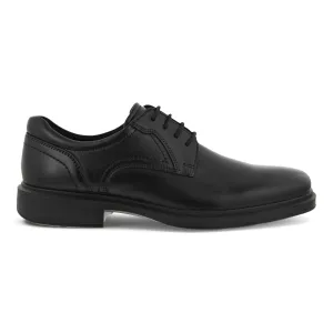 Ecco Men's Helsinki Apron Toe Dress Shoes- Black