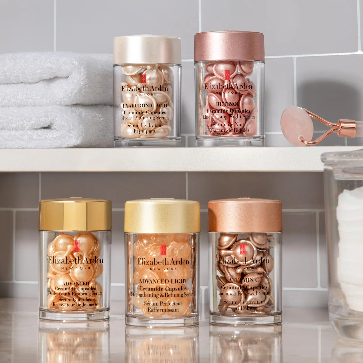Elizabeth Arden Hyaluronic Ceramide Capsules Hydra Plumping Serum 30 Piece