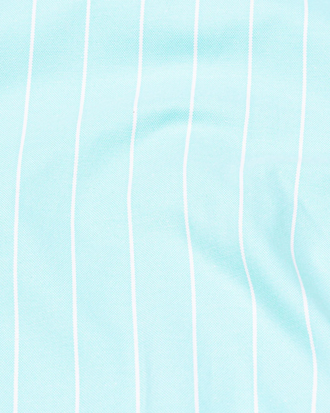 Fabroza Green Stripe Oxford Cotton Shirt