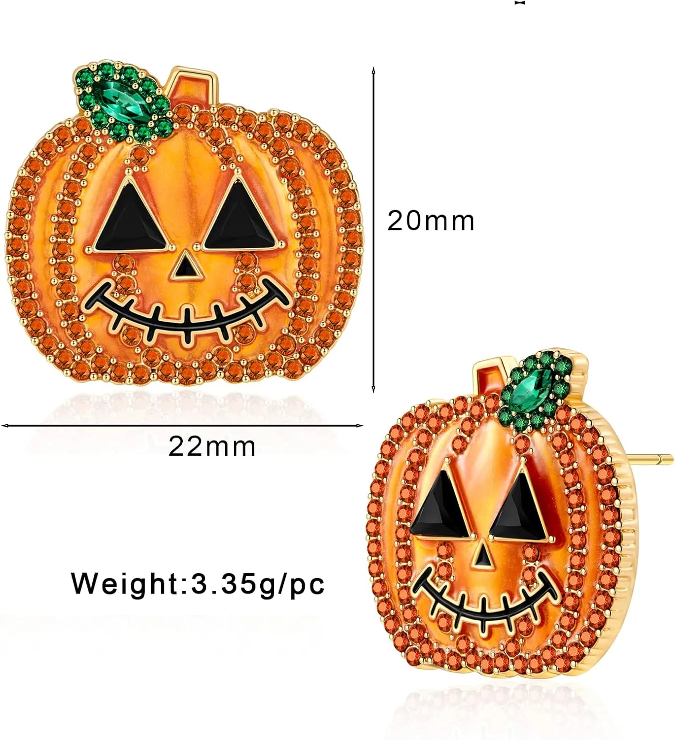 Halloween Earrings for Women Witch Hat Pumpkin Ghost Maple Skull Spider Earrings Holiday Festive Jewelry Present