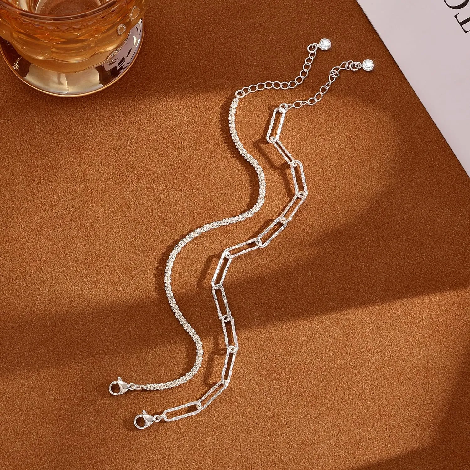Hand Chain Bracelet Dainty Ring Bracelet Hand Chain for Women Gold Plated Bracelets Trendy Jewelry for Wedding Jewelry Birthday Gifts for Women