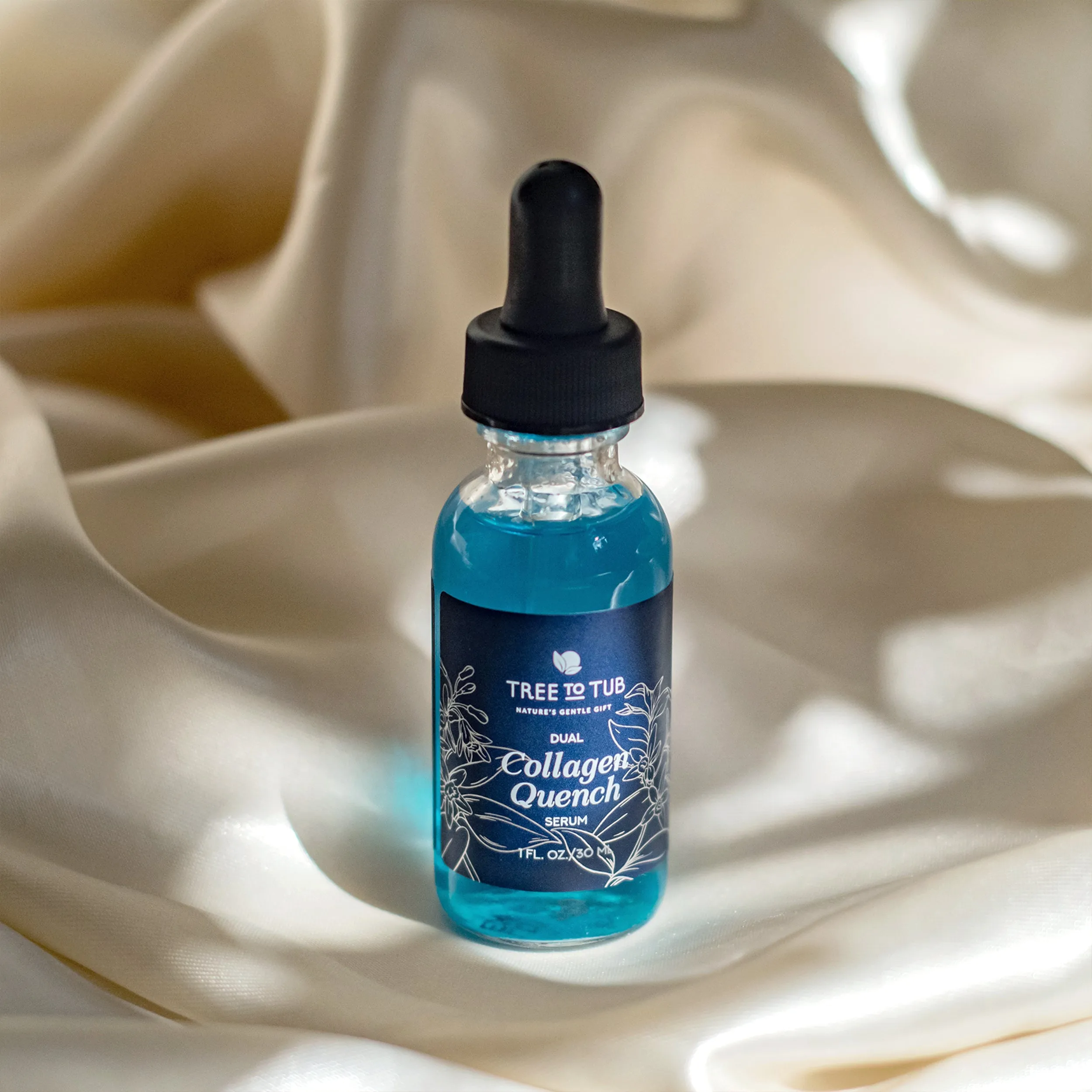 Hydrating Hyaluronic Acid & Vegan Collagen Serum for Face