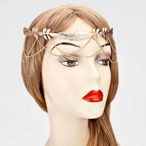 iLLASPARKZ Draped Laurel Head Chain