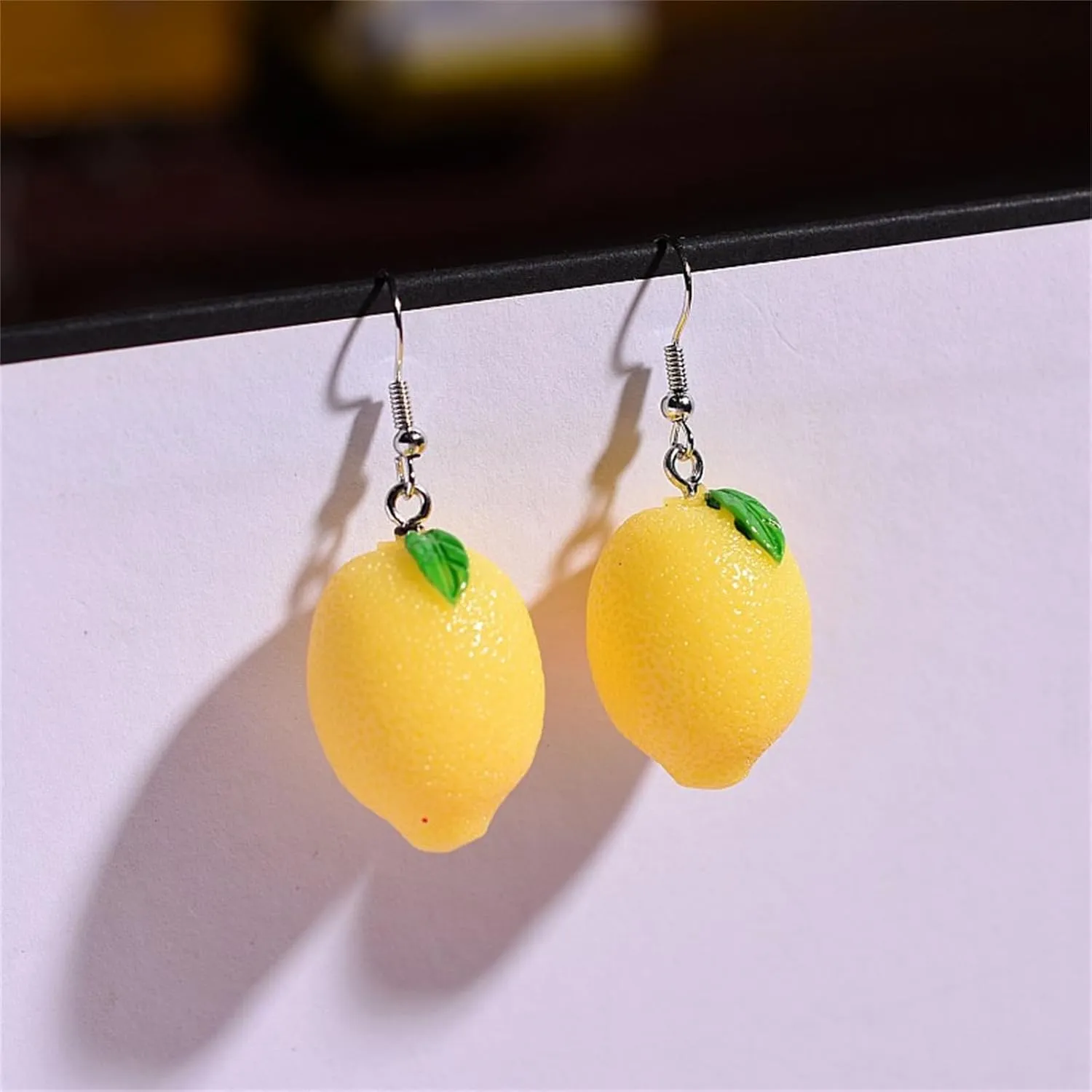 Imitation Cartoon Food Earrings Cute Funny Strawberry Resin Popcorn Chocolate Strawberry Charm Food Snacks Dangle Drop Earrings for Women Gifts