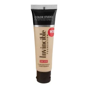 INVINCIBLE FOUNDATION SHADE MEDIUM BEIGE- W20- FLAWLESS PHOTO FINISH MAKEUP