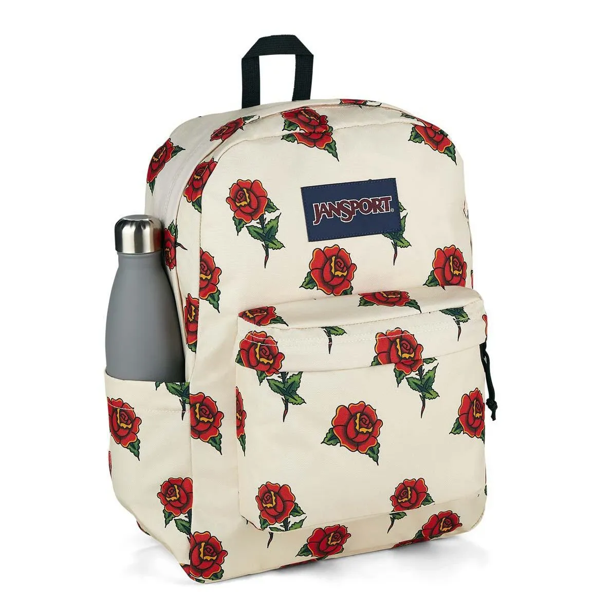 Jansport Super Break Flash Floral Casual Sports Backpack [WS]