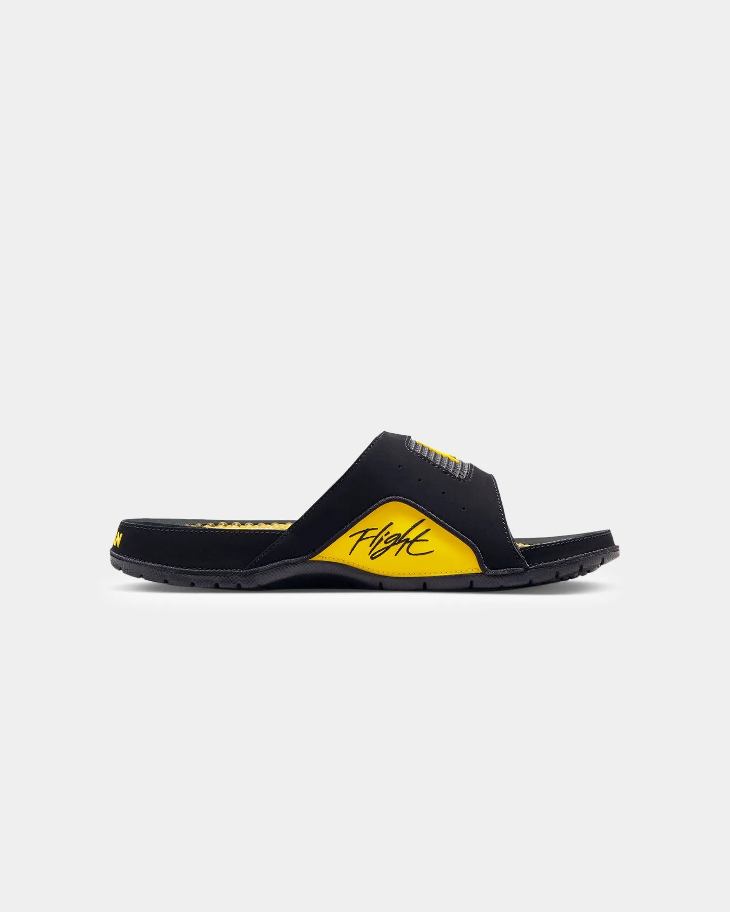 Jordan Hydro 4 Retro Black/Tour Yellow
