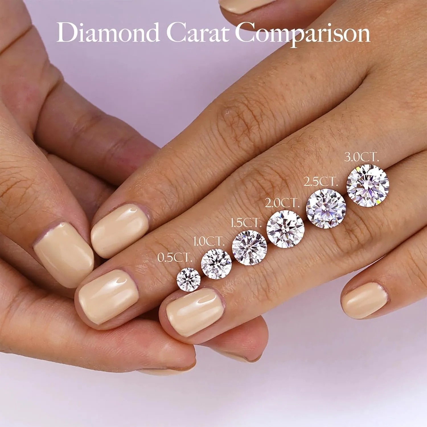 Kate Lynn -Eternal Love- 1 Carat Diamond/Moissanite Rings for Women, IGI/GRA Certified, Promise Engagement Wedding Anniversary Rings for Her, Idea Gift for Women