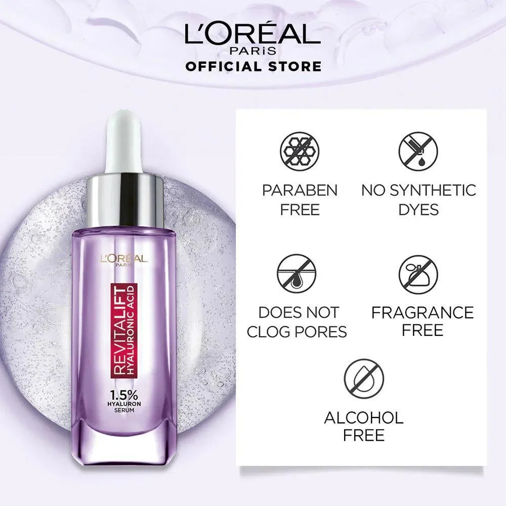 L'Oreal Paris Revitalift Hyaluronic Acid Serum 15ml