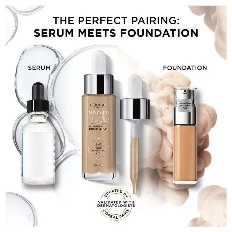 Loreal True Match Serum Foundation Medium 4-5