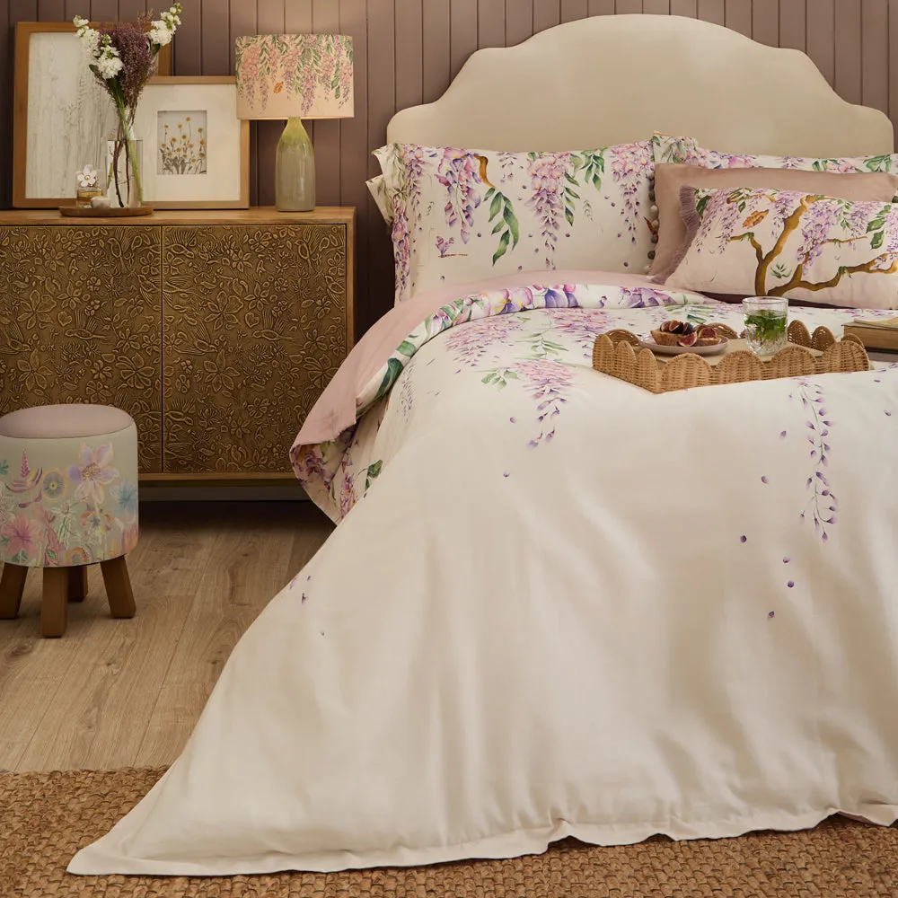 Mariposa Printed Duvet Cover Set Purple