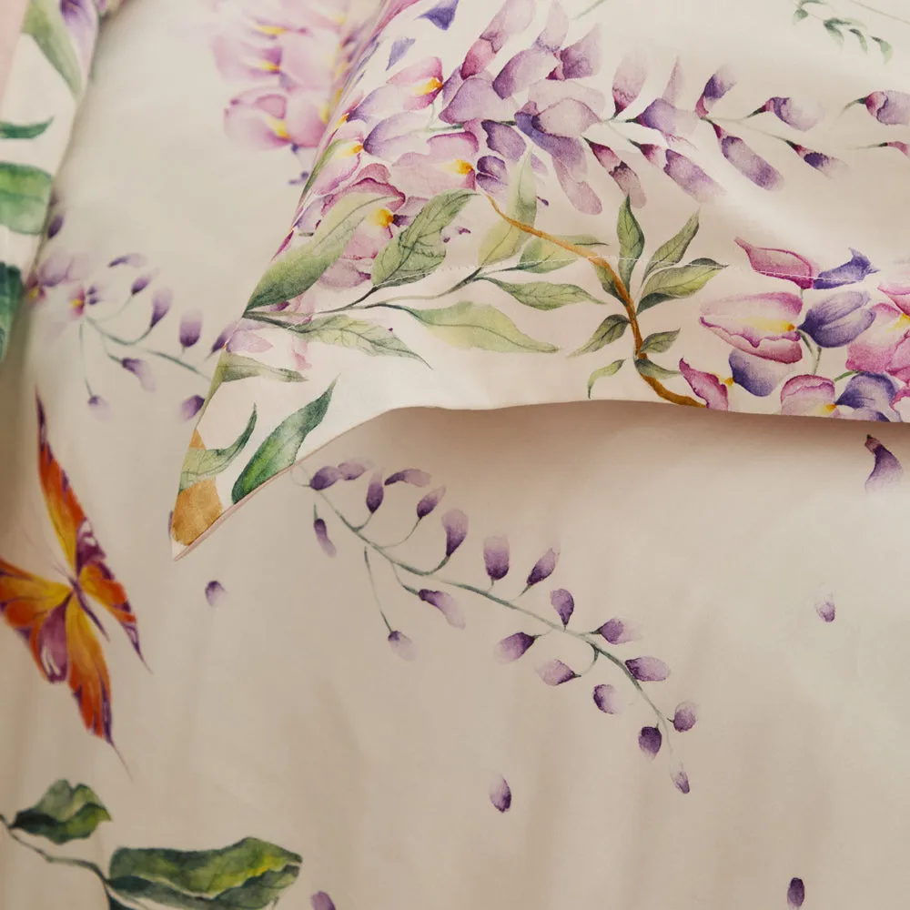 Mariposa Printed Duvet Cover Set Purple