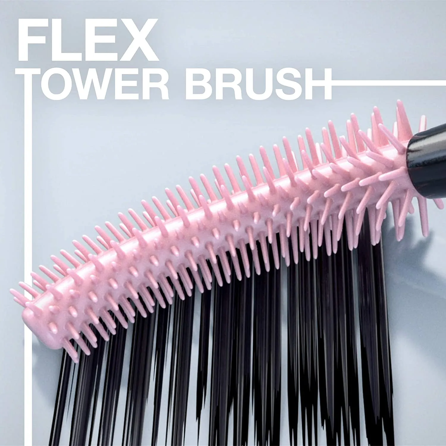 Maybelline Sky High Washable Mascara Makeup, Volumizing Mascara, Buildable, Lengthening Mascara, Defining, Curling, Multiplying, Waterproof Very Black, 0.2 fl. oz.