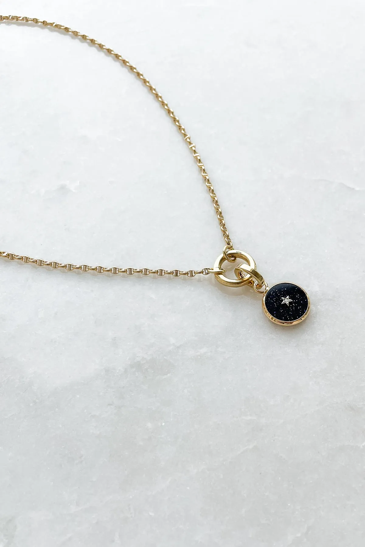 Mini Midnight Aventurine Charm