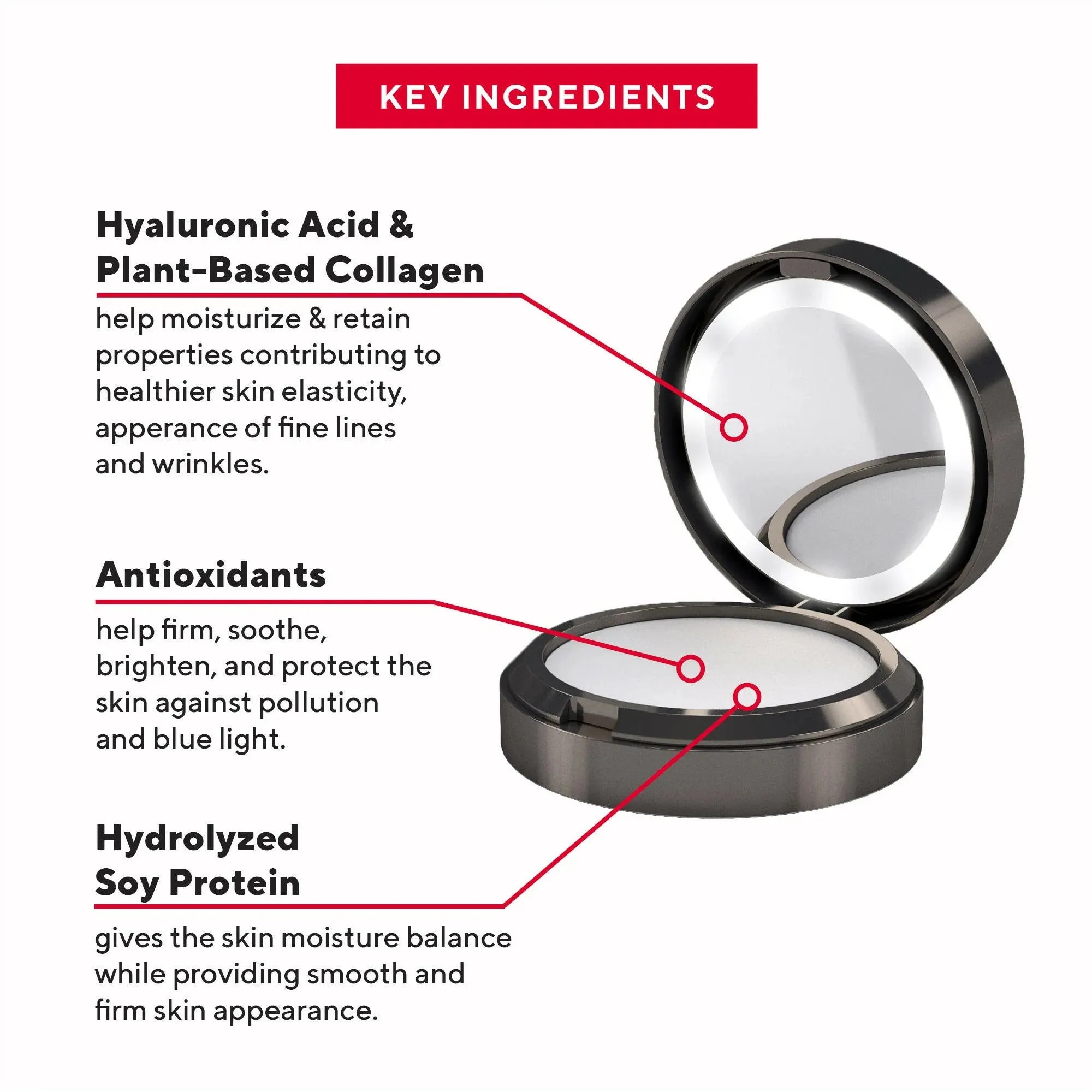 Mirabella - Hyaluronic Universal Pressed Powder