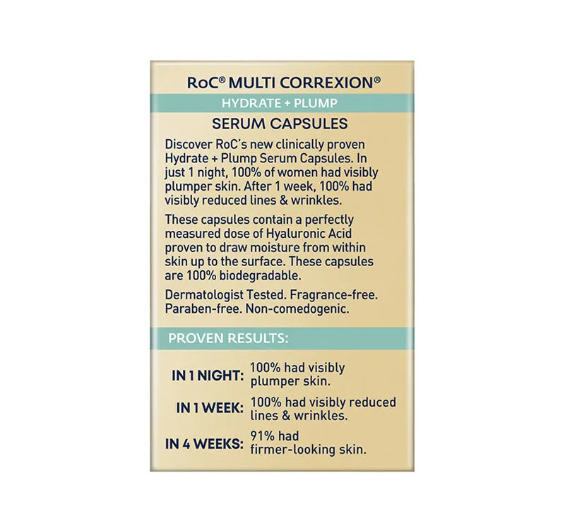 Multi Correxion Hydrate   Plump Serum Capsules - 10 Pack