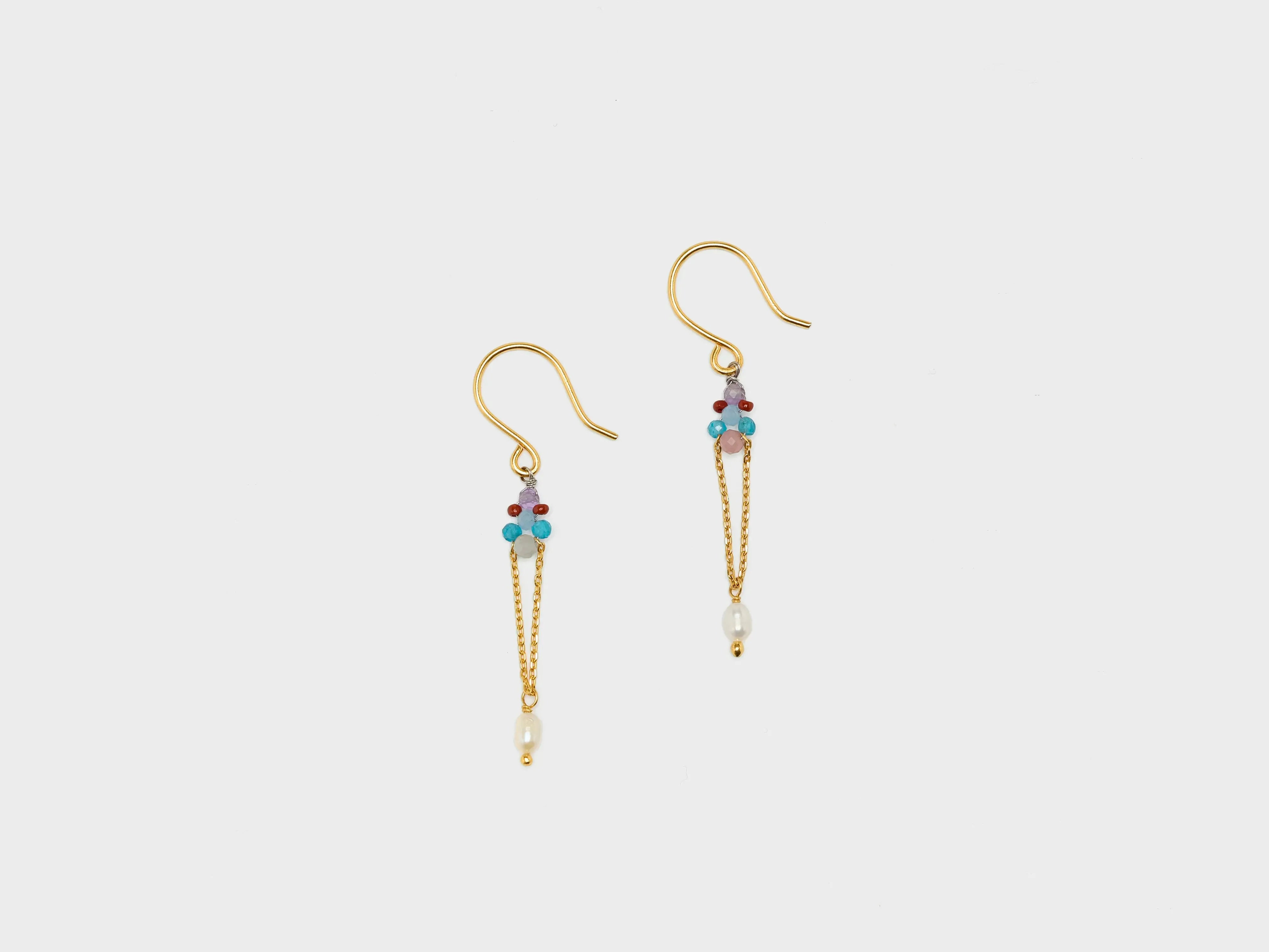 N 33 Earrings  (251 / W / MULTICOLOR)