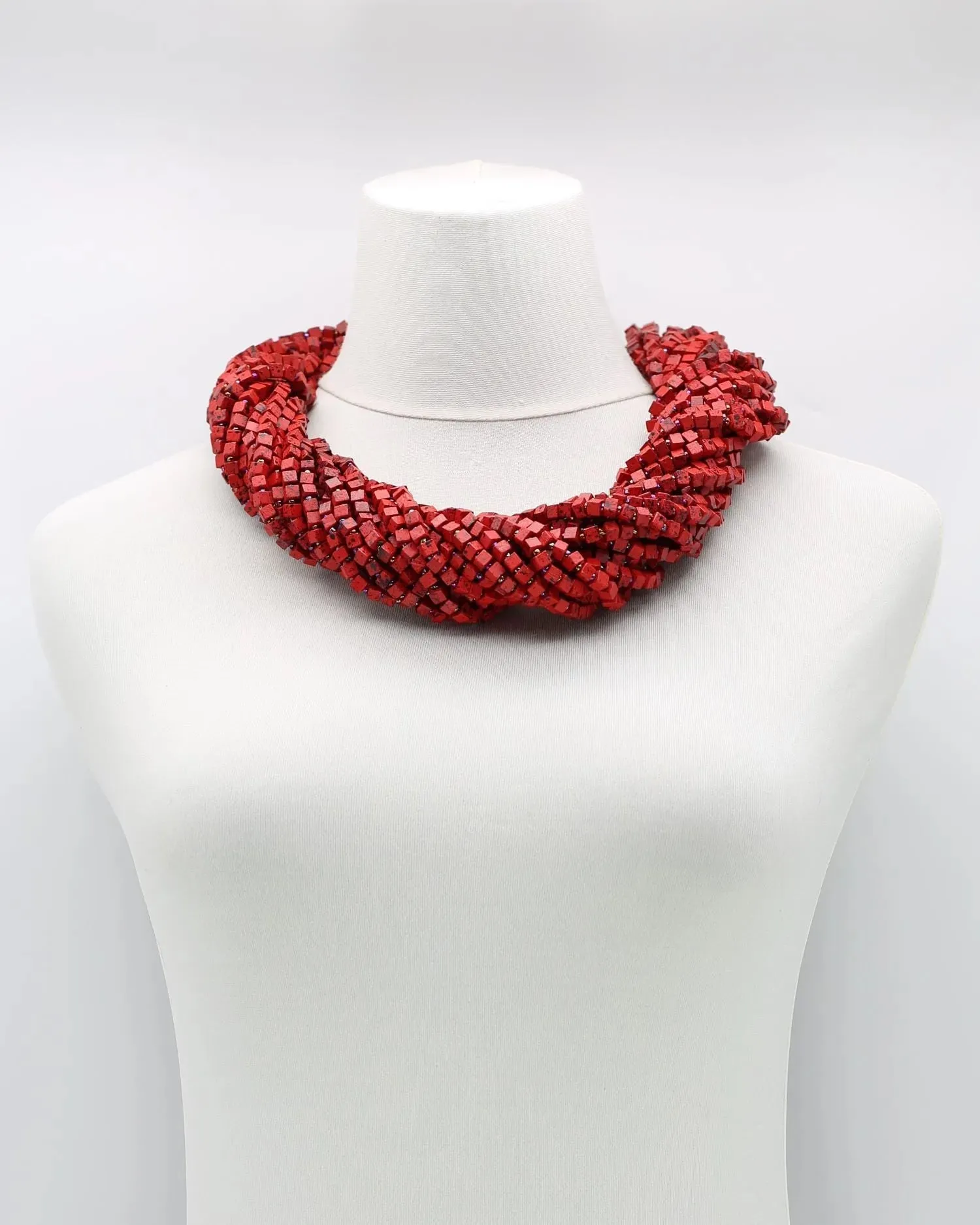 Next Pashmina Necklace, Red