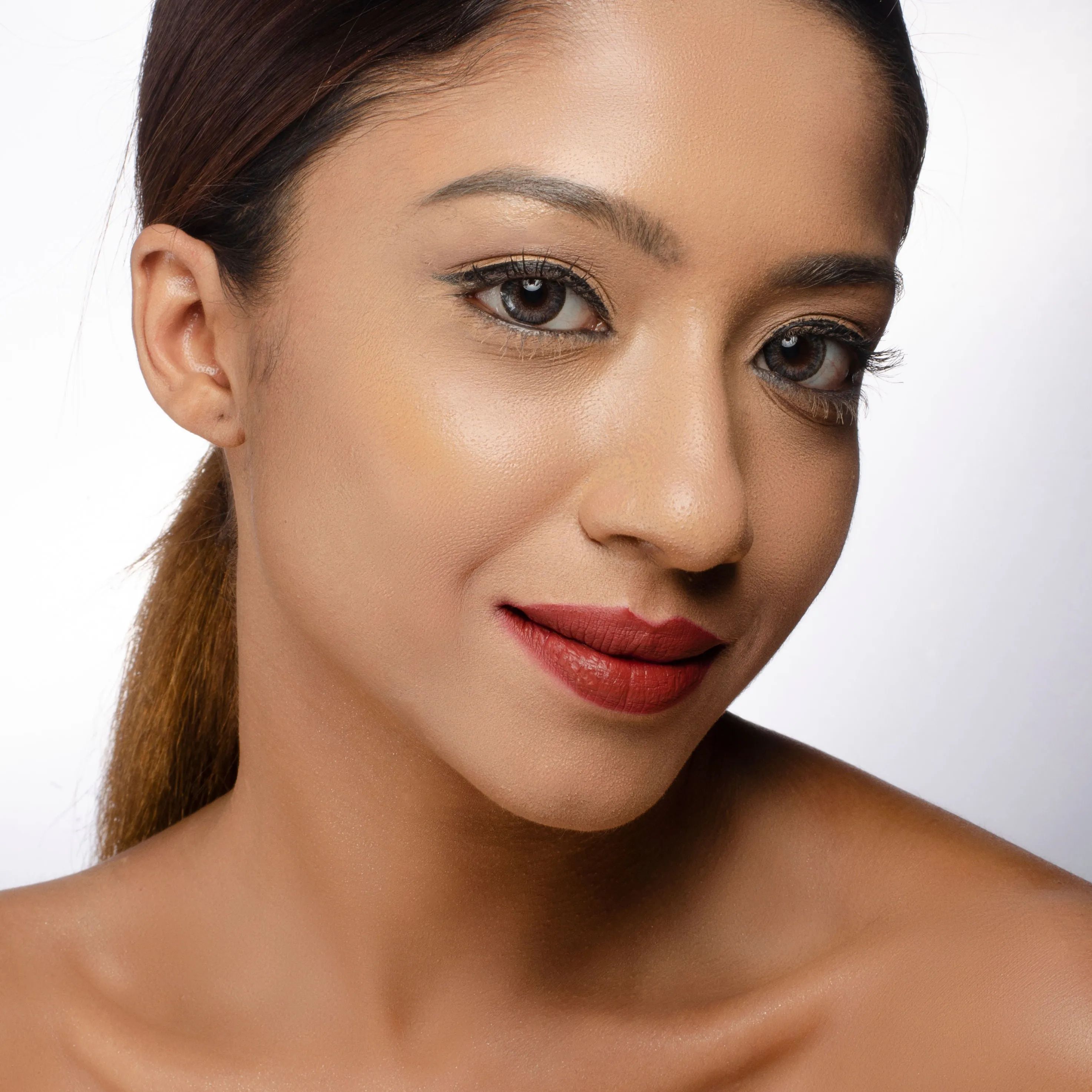 NY Bae Liquid Lipstick Brown - Lunch at Sandunes 29